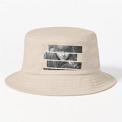 Han Jisung Stray Kids Korean Kpop Monochrome Stripe Design Bucket Hat