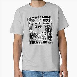 Han Jisung memes stiff quokka Classic T-Shirt