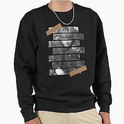 Han Jisung Stray Kids Korean Kpop Monochrome Design Pullover Sweatshirt