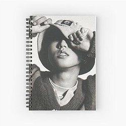 HAN JISUNG white Stray Kids SKZ 3RACHA ot8 members comeback concept kpop boy group jyp Spiral Note Book
