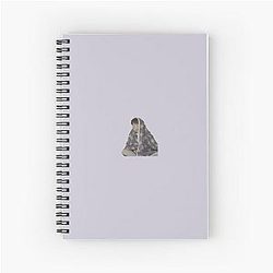Small Han(Ji)sung with a blanket spiral notebook