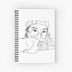 Han Jisung - Black Spiral Notebook