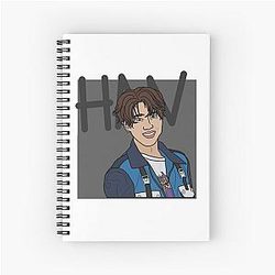 Han Jisung 
 Stray Kids member 
 Spiral Notebook