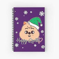 Stray Kids SZOO Quokka Han Jisung Christmas Spiral Notebook