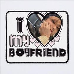 Stray Kids - Han Jisung (I Love My Boyfriend) Mouse Pad
