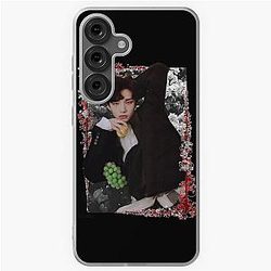 Han Jisung Stray Kids Korean Kpop Floral Design Samsung Galaxy Soft Case