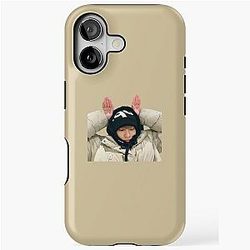 Cute Han Jisung iPhone Bunny Ears Tough Case