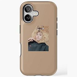 Cute Han Jisung Quokka Hat iPhone Case