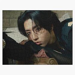 Han Jisung Stray Kids Mixtape Truman Stray Kids ethereal rizz hot vibes Boyfriend material SKZ Kpo Jigsaw Puzzle