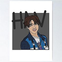 Han Jisung Stray Kids member Poster