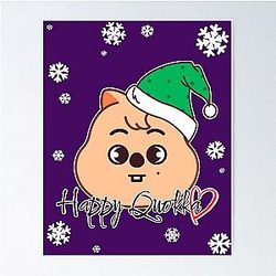 Stray Kids SKZoo Quokka HAN JISUNG Christmas Poster