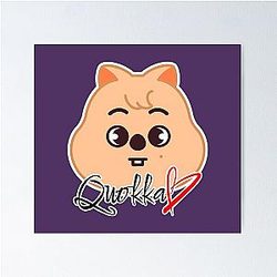 Stray Kids Jisung han skz poster quokka