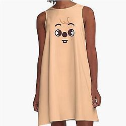 SKZOO Han Jisung Quokka Stray Kids A Line Dress