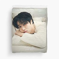 Han Jisung step out 2024 Stray Kids 5STAR members poster comeback concept kpop boy group jyp Duvet Cover