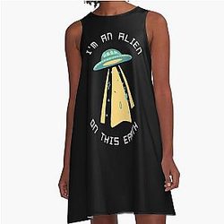 SKZ Han Jisung ALIEN Cute A-Line Dress