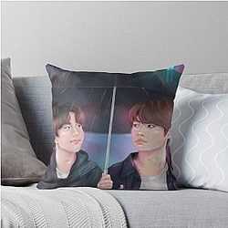 Stray Kids Minsung Lee Know and Jisung Throw Pillow