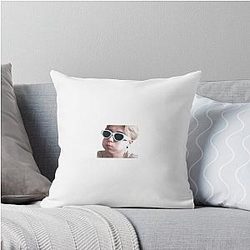 Cute Han Jisung Cheeks Throw Pillow