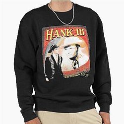 Vintage Hank Williams III Classic Pullover Sweatshirt