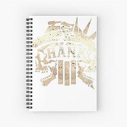 Luther Stamm Hank Williams III Logo Mens Spiral Notebook