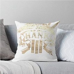 Luther Stamm Hank Williams III Logo Mens Graphic Throw Pillow