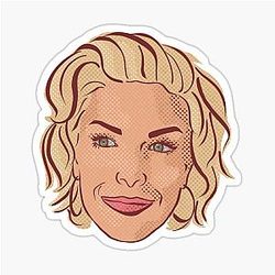 Hannah Waddingham Sticker