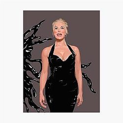 This Girl is on Fire Hannah Waddingham at Venom Premier Photographic Print
