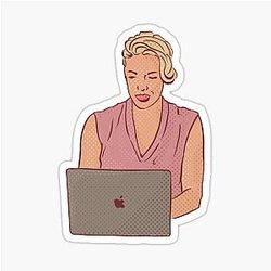 Hannah Waddingham Sticker