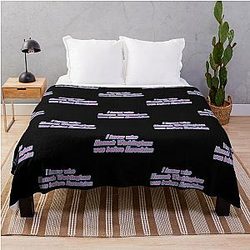 Hannah Waddingham Eurovision Throw Blanket