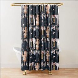 Jason Sudeikis, Hannah Waddingham, Brett Goldstein, Brendan Hunt Shower Curtain