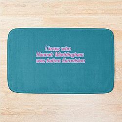 Hannah Waddingham Eurovision Bath Mat