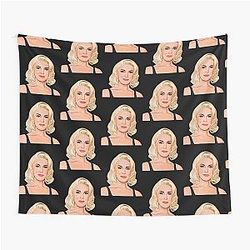 Hannah Waddingham Cartoon Tapestry