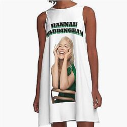 Hannah Waddingham A-Line Dress