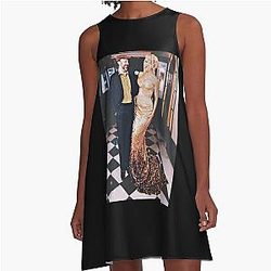 Jason Sudeikis and Hannah Waddingham A-Line Dress