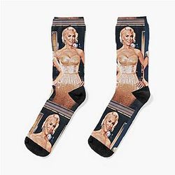 Hannah Waddingham and Juno Temple Socks