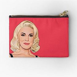Hannah Waddingham Cartoon Zipper Pouch