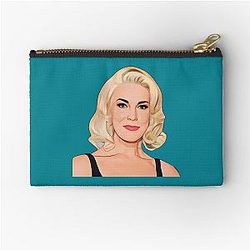 Hannah Waddingham Cartoon Zipper Pouch