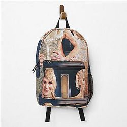 Hannah Waddingham and Juno Temple Backpack