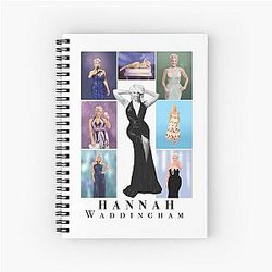 Hannah Waddingham Collage 2024 Notebook