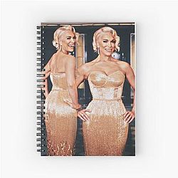 Hannah Waddingham Spiral Notebook