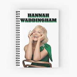 Hannah Waddingham Spiral Notebook