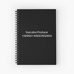Executive Producer Hannah Waddingham - White Notebook