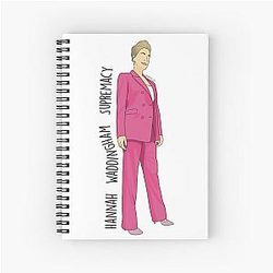 Hannah Waddingham Spiral Notebook