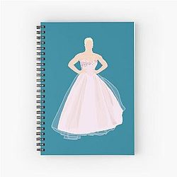 Hannah Waddingham Spiral Notebook