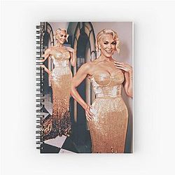 Hannah Waddingham Spiral Notebook