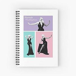 Hannah Waddingham - Lady That Collection Spiral Notebook