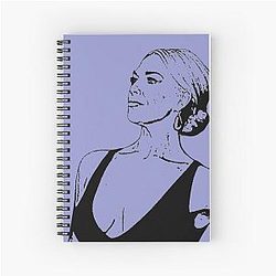 Hannah Waddingham Spiral Notebook