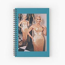 Hannah Waddingham Spiral Notebook