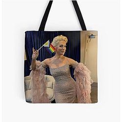 Hannah Waddingham Full Over Print Tote Bag