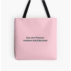 Executive Producer Hannah Waddingham Black All Print Tote Bag