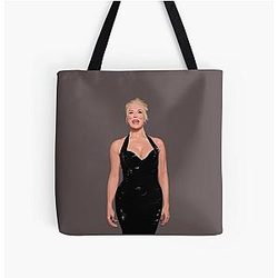 This Girl is on Fire Hannah Waddingham at Venom Premier All Over Tote Bag